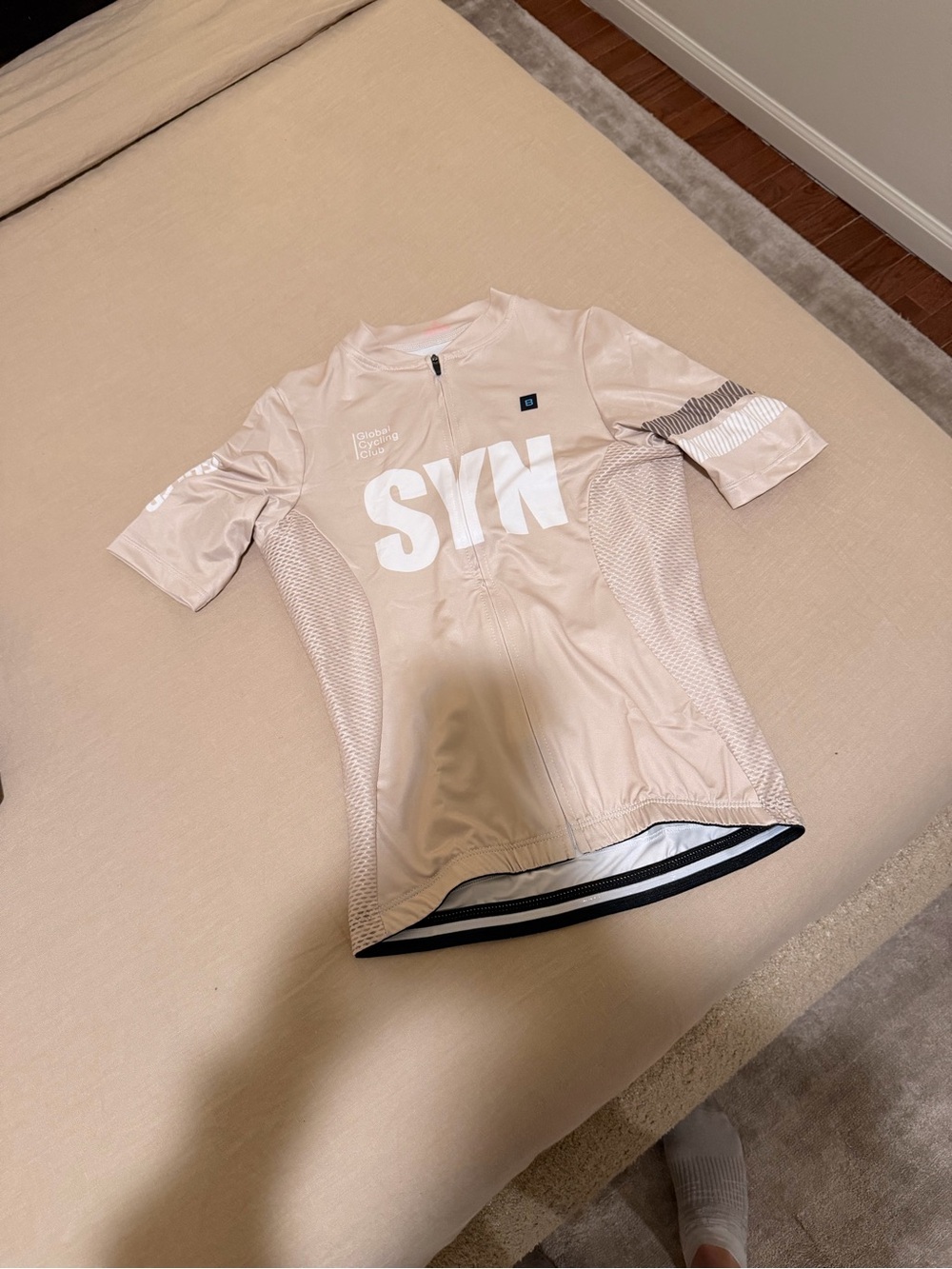 SYN Women's Cycling Jersey - Beige